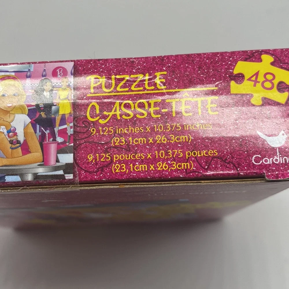 Barbie Jigsaw Puzzle‎ Casse Tete 48-piece NWT